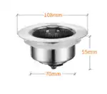 Kitchen Sink Odor Filter