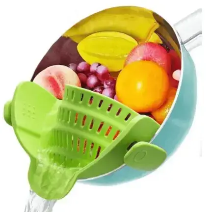 Kitchen Silicone Pot Strainer
