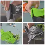 Kitchen Silicone Pot Strainer