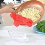 Kitchen Silicone Pot Strainer