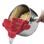 Kitchen Silicone Pot Strainer