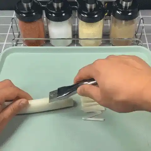 Vegetable Cutter in Action