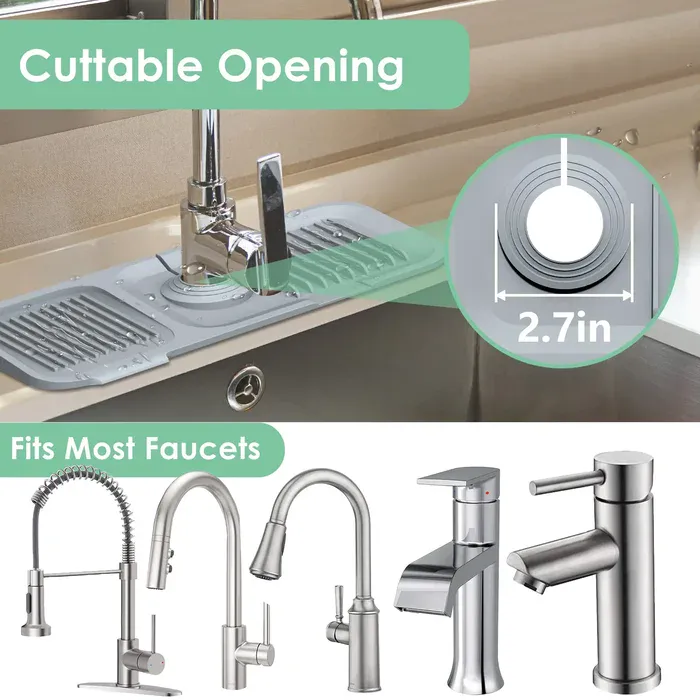 Adjustable silicone mat