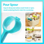 Bag Spout Clip,Bag Clip with Pour Spout - Image 11