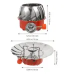 Wind-Resistant Durable Outdoor Portable Gas Stove - Image 3