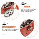 Wind-Resistant Durable Outdoor Portable Gas Stove - Image 4